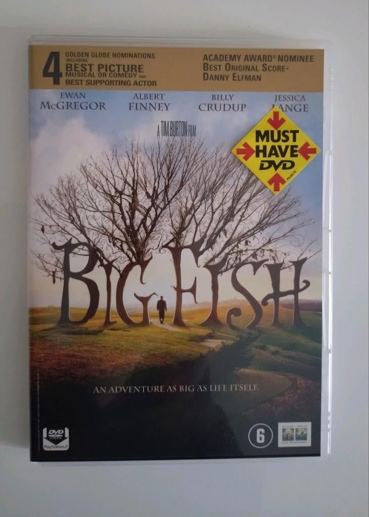 Big Fish DVD, Ophalen of Verzenden, Zo goed als nieuw