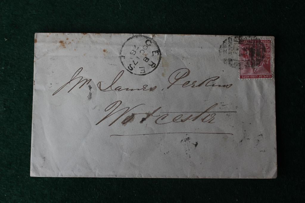 Cape of Good Hope Covers eind 19e eeuw, Verzenden, Envelop