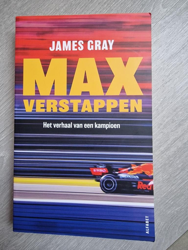 Max verstappen, Ophalen of Verzenden, Zo goed als nieuw