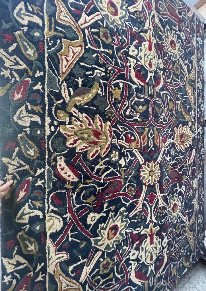 Brink en Campman Morris & Co Bullerswood tapijt Indigo red, Ophalen, Overige kleuren, Rechthoekig, Nieuw