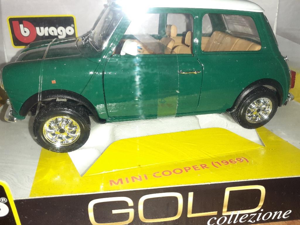 Bburago mini cooper 1969 NIEUW!, Ophalen of Verzenden, Nieuw, Auto, Bburago