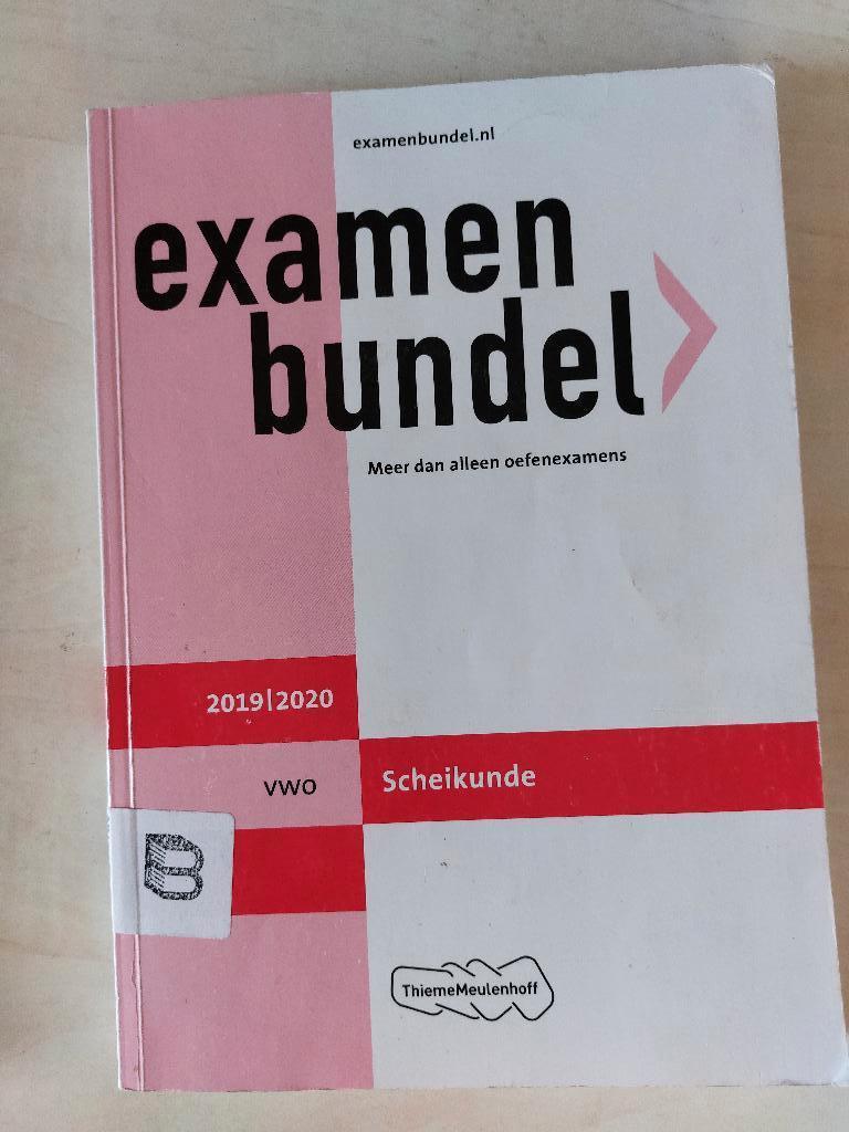 examenbundels VWO scheikunde, biologie, Boeken, Schoolboeken, Ophalen of Verzenden, Zo goed als nieuw, VWO, Wiskunde B