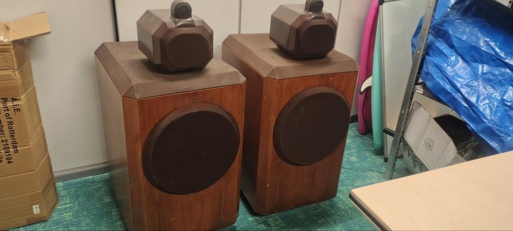 B&W 801 Speakers - Legendarisch!, Audio, Tv en Foto, Luidsprekers, Ophalen, Gebruikt, Bowers & Wilkins (B&W), 120 watt of meer