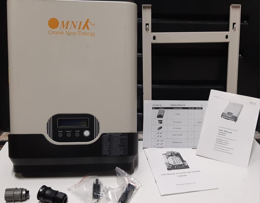 Omnik omvormer 2K TL, Ophalen of Verzenden, 10 inch, Bescherming voor- en achterkant