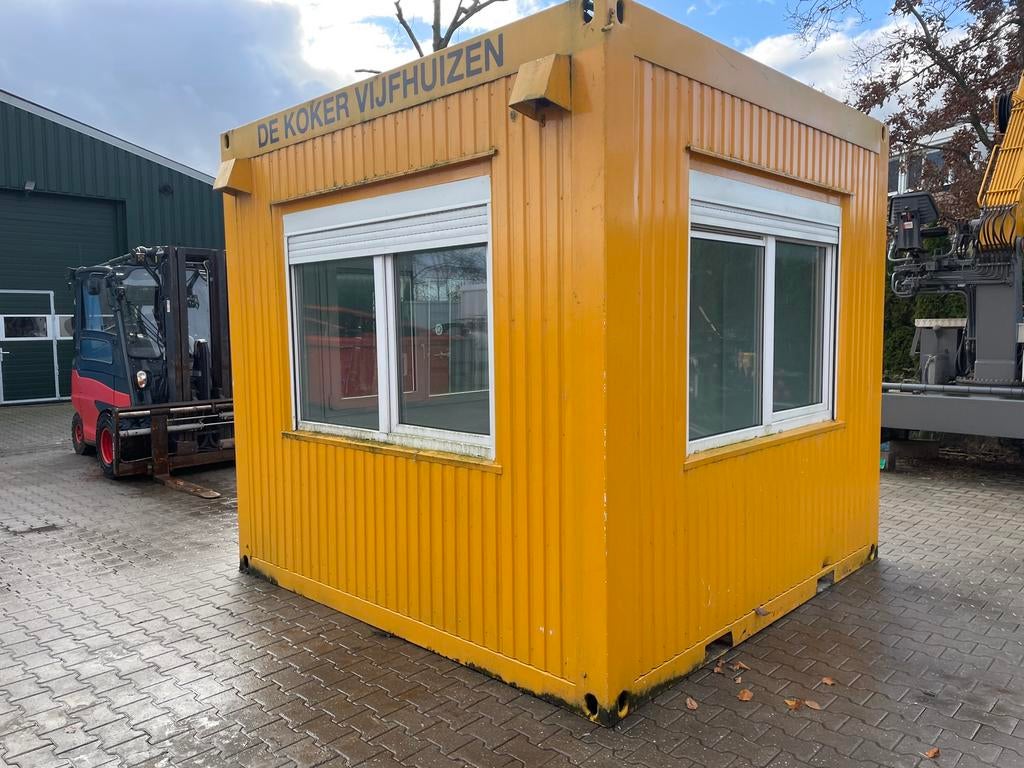 Zeer mooie kantoorunit portiersloge 3 x 3 meter, Ophalen of Verzenden