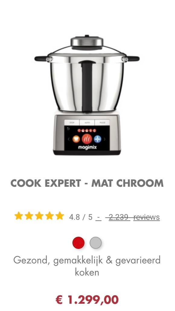 Magimix keukenmachine - Alles in één!, Witgoed en Apparatuur, Keukenmixers, Zo goed als nieuw, 3 tot 4 liter, 3 snelheden of meer