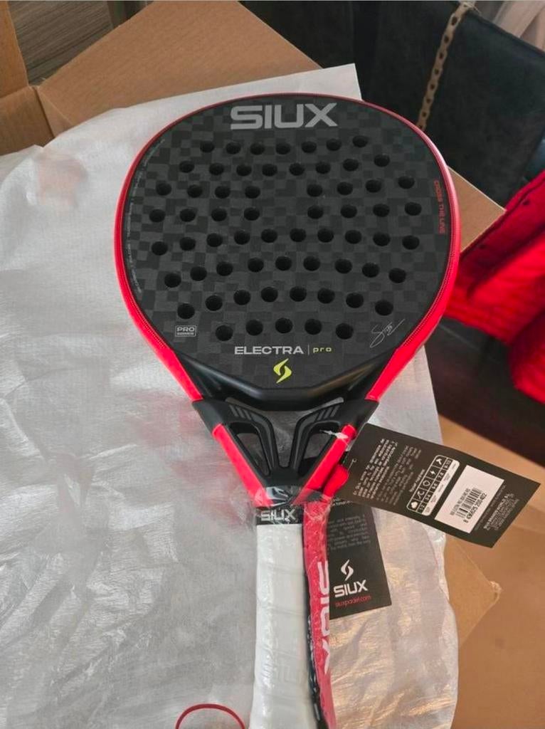 Siux Electra Pro Stupa 2026 nieuw sealed + factuur garantie, Ophalen of Verzenden, Nieuw, Padelracket