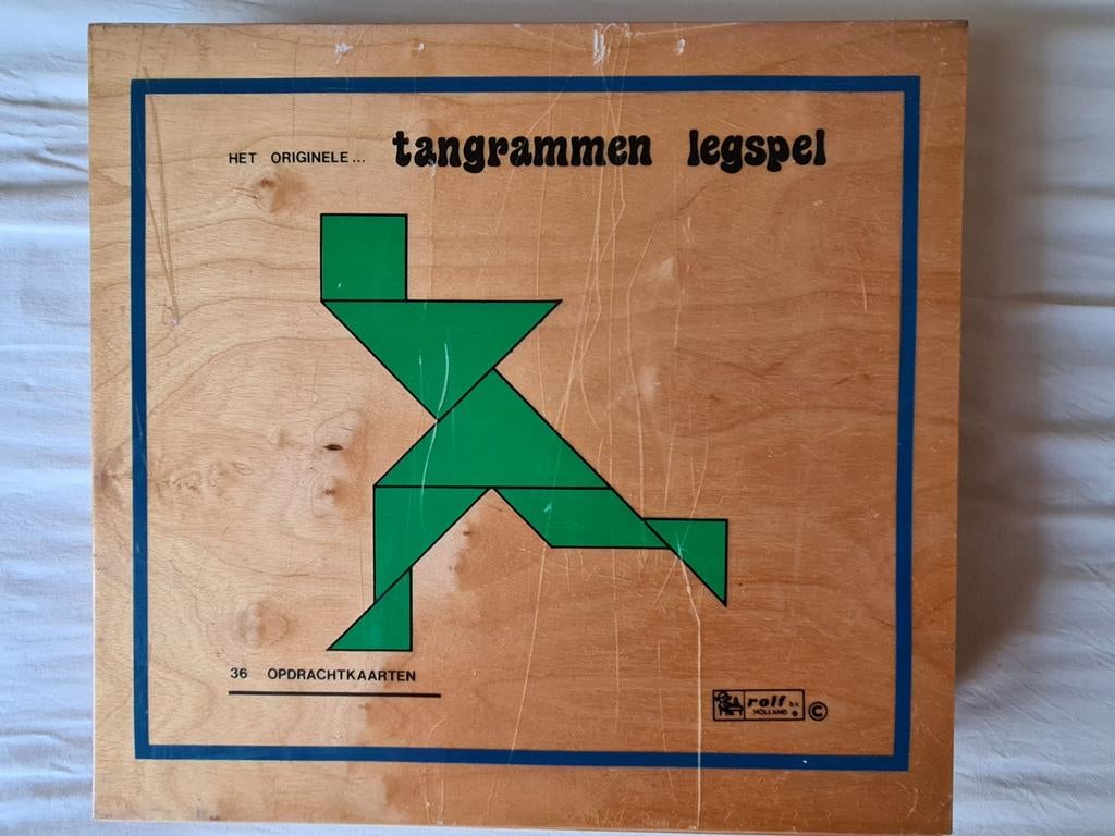 Rolf Tangrammen Spel, Ophalen, Zo goed als nieuw