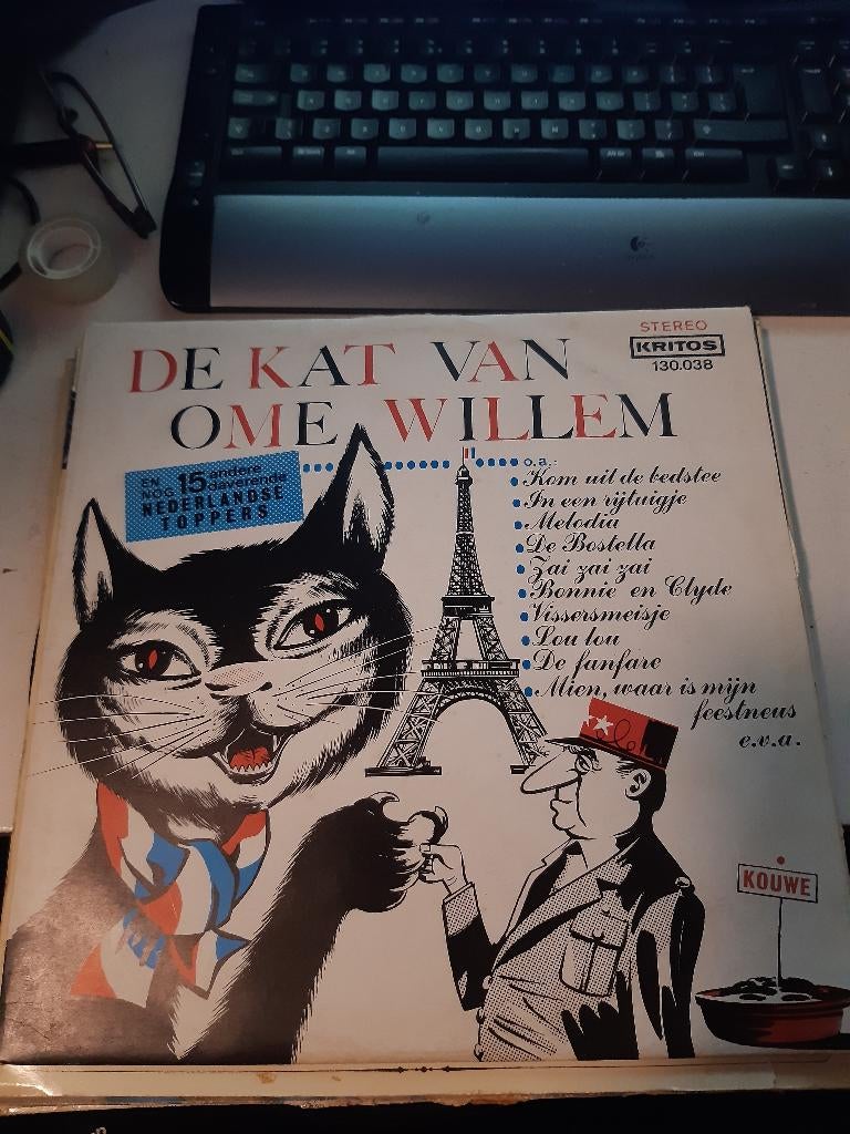 lp De kat van Ome Willem (Z194-199), Ophalen of Verzenden, Zo goed als nieuw, Overige typen