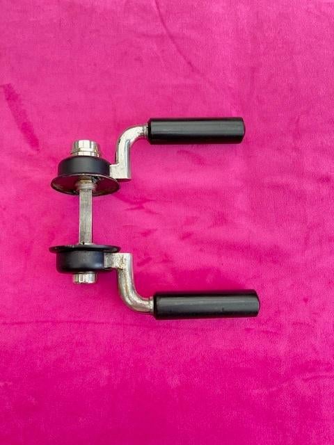 Oude deurklinken Art Deco Bauhaus, deurkrukken, deur greep, Ophalen of Verzenden