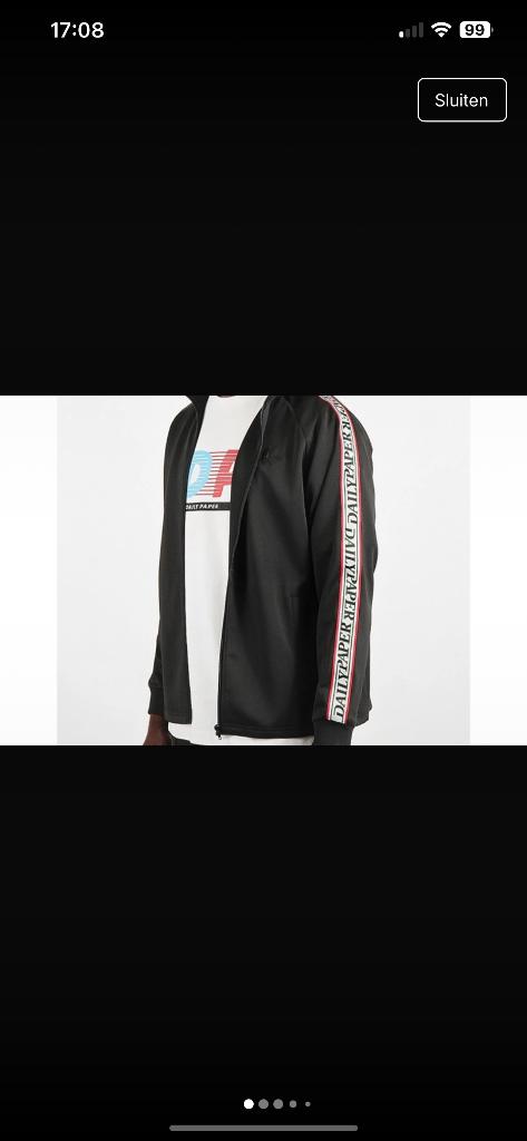 daily paper vest, Zwart, Ophalen of Verzenden, Zo goed als nieuw, Daily Paper