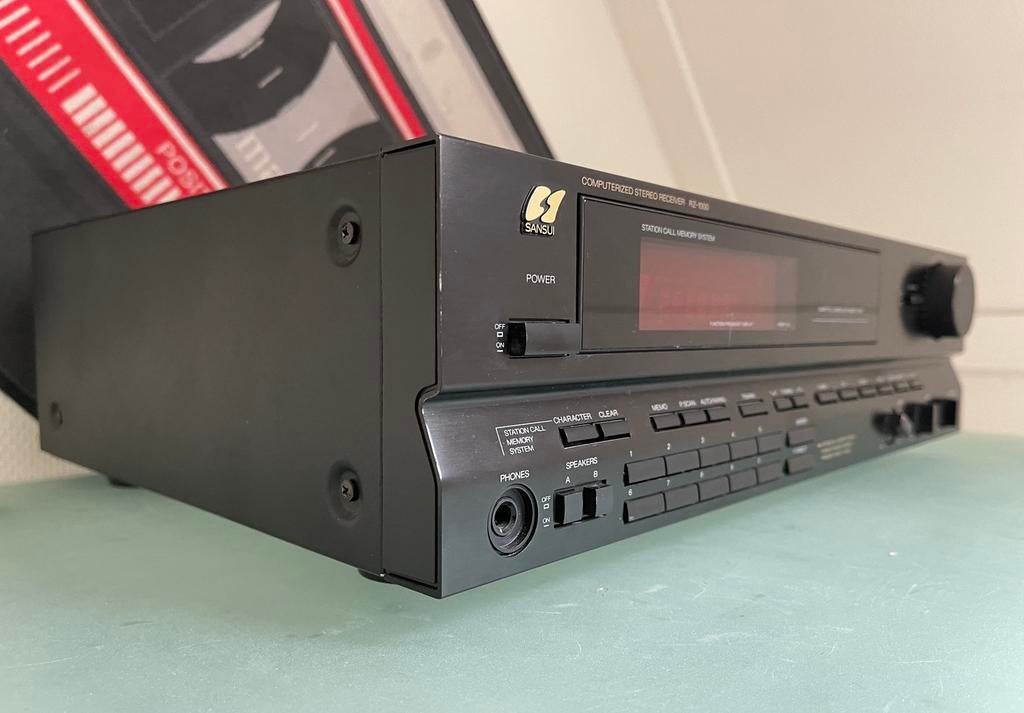 Sansui RZ1000 - Receiver - Zwart., Ophalen of Verzenden, Zo goed als nieuw