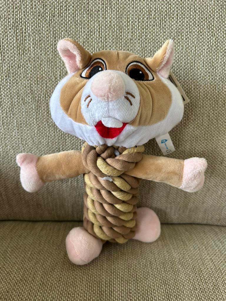 Dierendag hamster hondenspeeltje knooptouw Albert Heijn/ AH, Ophalen of Verzenden, Nieuw, Overige typen
