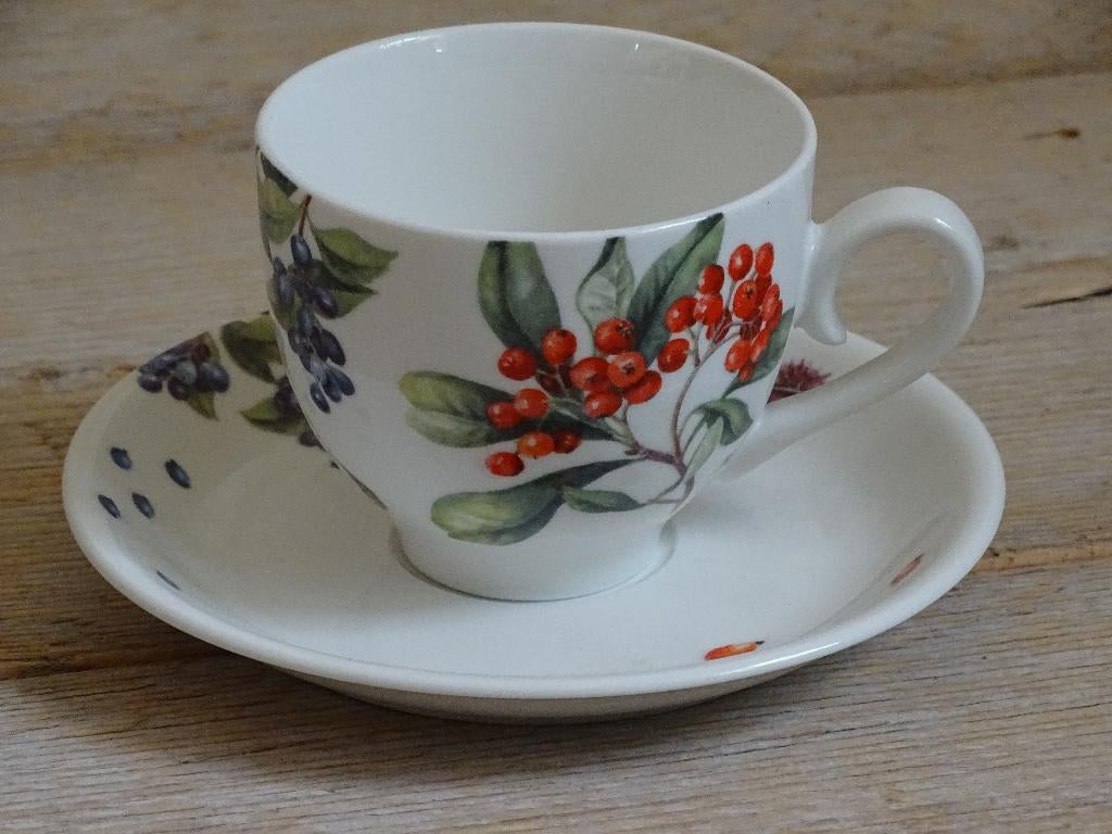 Servies Janneke Brinkman, KERST, zo goed als nieuw, Overige typen, Ophalen of Verzenden, Zo goed als nieuw, Overige stijlen