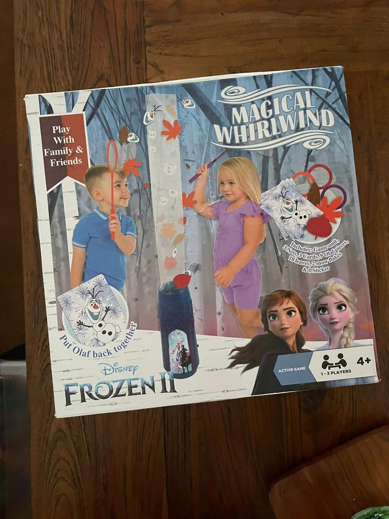 Frozen schepnetspel, Ophalen of Verzenden, Zo goed als nieuw