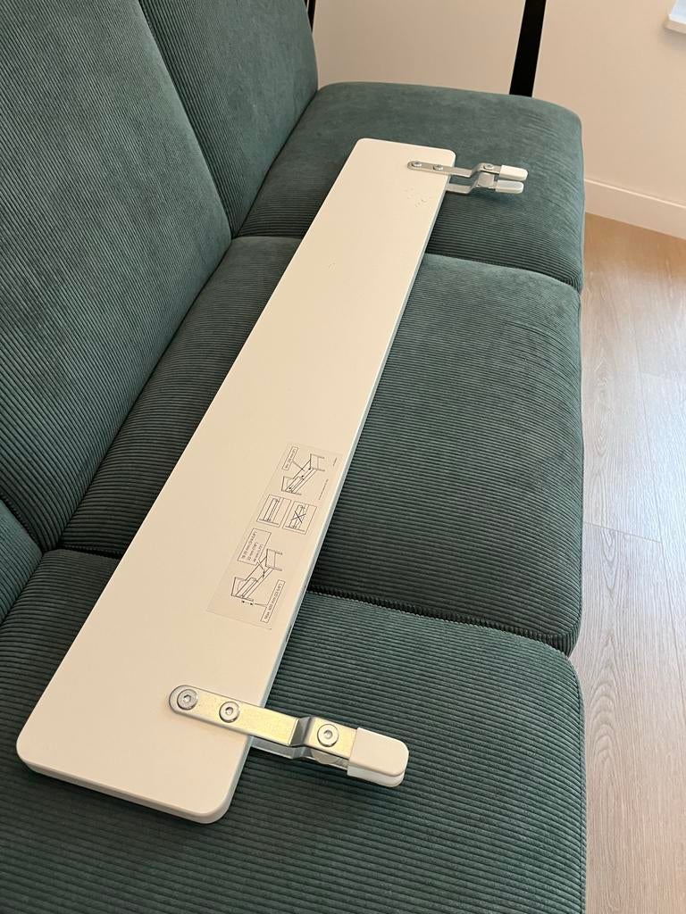 Ikea Nattapa Zijsteun, Wit, Ophalen, Zo goed als nieuw, Minder dan 140 cm, Minder dan 70 cm