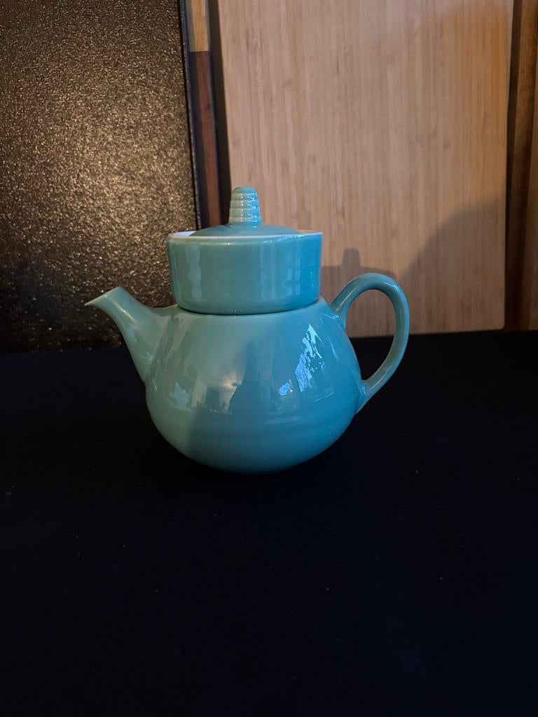 Vintage Goudboon Koffiepotje met Filter, Ophalen of Verzenden, Gebruikt