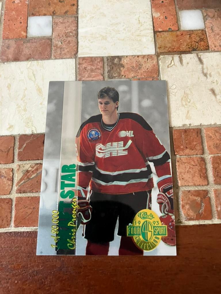 Chris pronger  nhl 1993, Ophalen of Verzenden, Zo goed als nieuw, Plaatje