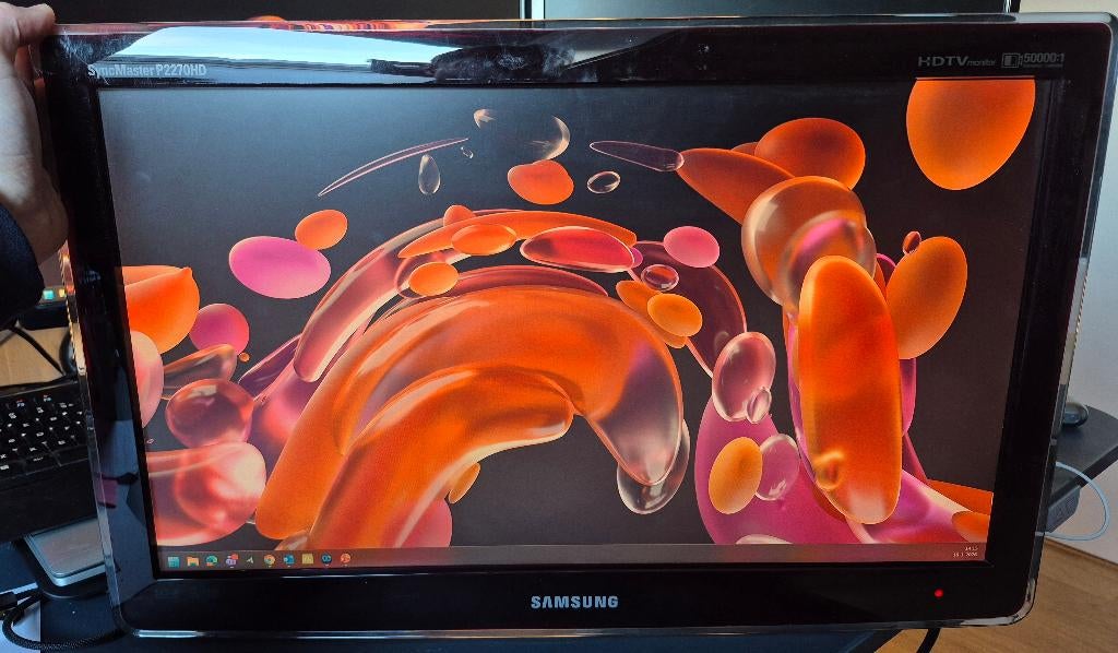 Samsung Syncmaster P2270HD - Full HD TV/Monitor, Computers en Software, Monitoren, Gebruikt, Ingebouwde speakers, Full HD, LED