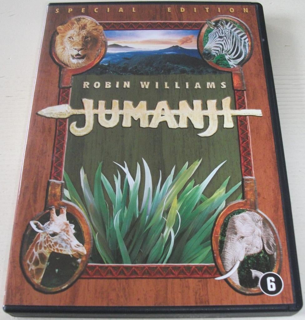 Dvd *** JUMANJI *** Special Edition, Avontuur, Ophalen of Verzenden, Zo goed als nieuw, Vanaf 6 jaar