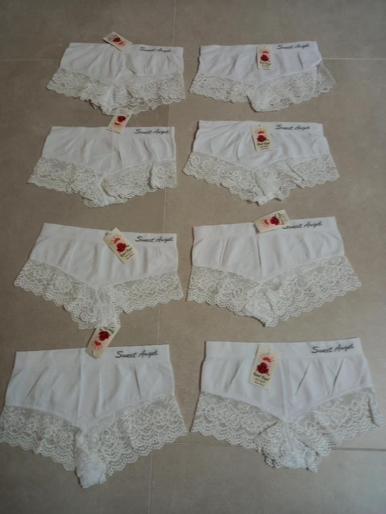 Nieuw! onderbroeken/ boxers met kant wit, Sweet Angel, Ophalen of Verzenden, Wit, Slip