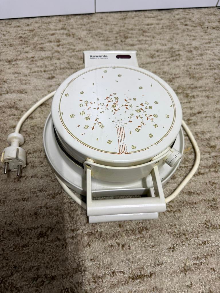 Rowenta wafelijzer in doos, Ophalen of Verzenden, Gebruikt