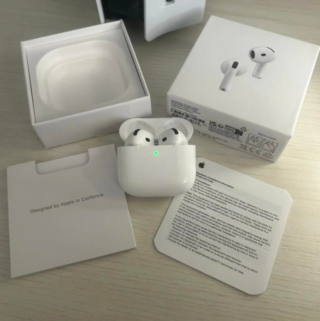 Airpods 4e generatie, Ophalen of Verzenden, Nieuw, In oorschelp (earbud), Bluetooth