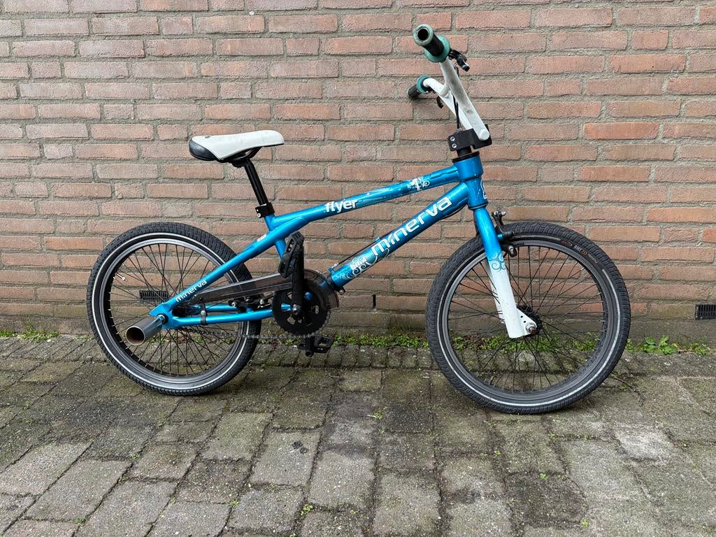 Meriva Flyer BMX, Ophalen, Gebruikt, Staal, Voetsteunen