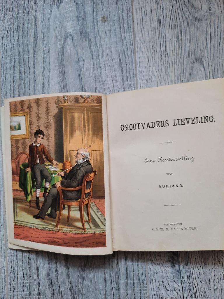 oud boekje Grootvaders Lieveling, Ophalen of Verzenden