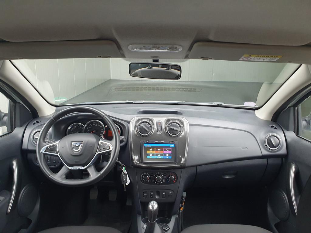 Dacia Sandero 0.9 TCe Bi-Fuel SL Stepway NAVI/PDC/CRUISE/AIR, Auto's, Voorwielaandrijving, 898 cc, Stof, Euro 6