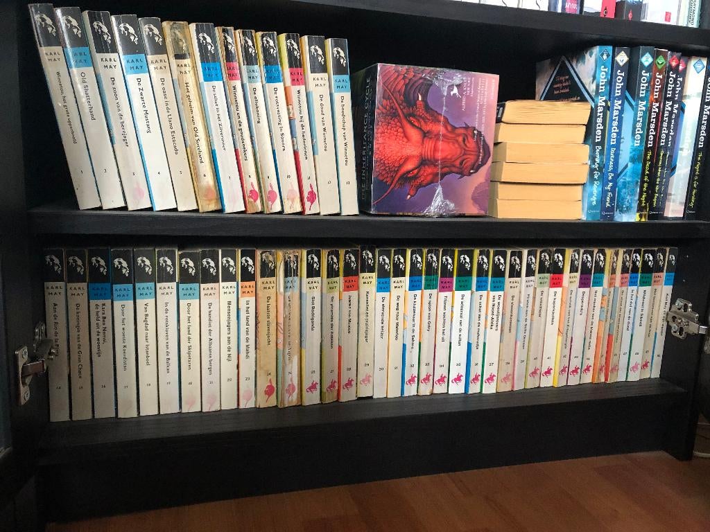 Karl May pockets (complete serie), Ophalen of Verzenden, Gelezen, Karl May