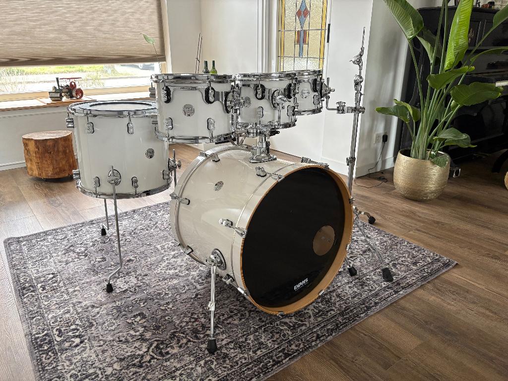 PDP Concept Maple Drumkit Wit, Muziek en Instrumenten, Drumstellen en Slagwerk, Ophalen, Zo goed als nieuw, Overige merken