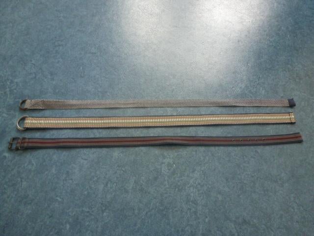 NIEUW 3 mooie verschillende gekleurde jongens riemen 90 cm, Ophalen of Verzenden, Nieuw