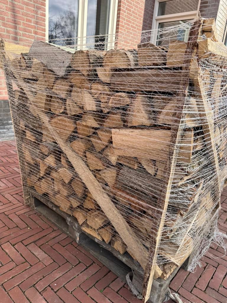 Haard kachel hout droog EIKEN levering mogelijk!, Minder dan 3 m³, Ophalen of Verzenden, Eikenhout, Blokken