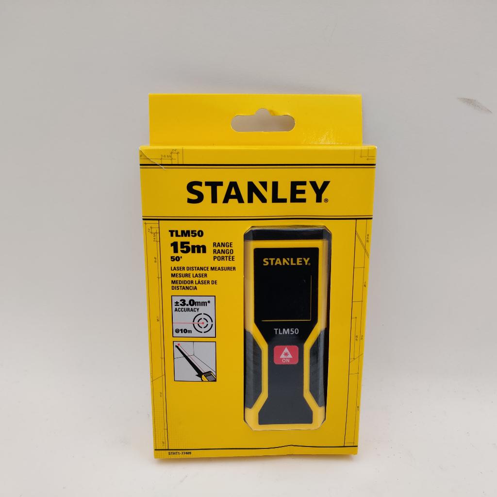 STANLEY Laserafstandsmeter TLM50 NIEUW! nu voor €24.99, S, Stanley, Nieuw, Ophalen of Verzenden