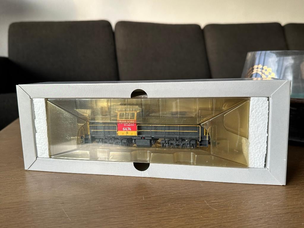 Marklin 37644: omgenummerde NS 6409 naar Railion 6474., Hobby en Vrije tijd, Modeltreinen | H0, Zo goed als nieuw, Locomotief