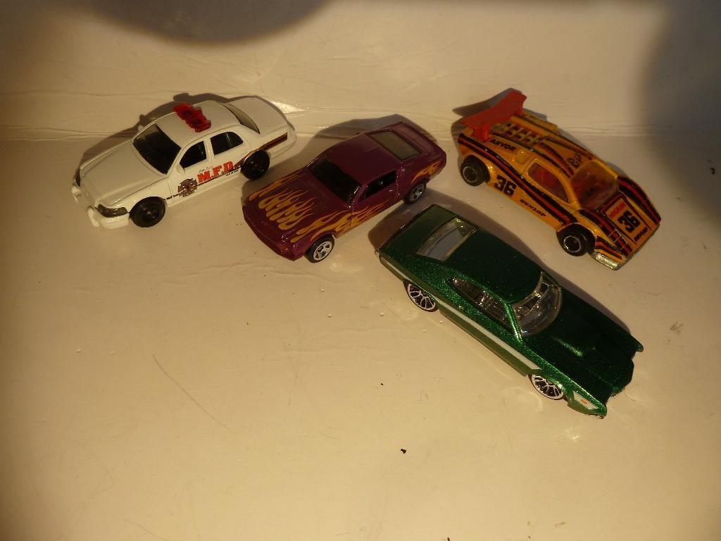 div. MODELAUTO'S met O.A. HOTWHEELS : FORD GRAN TORINO SPORT, Ophalen of Verzenden, Zo goed als nieuw