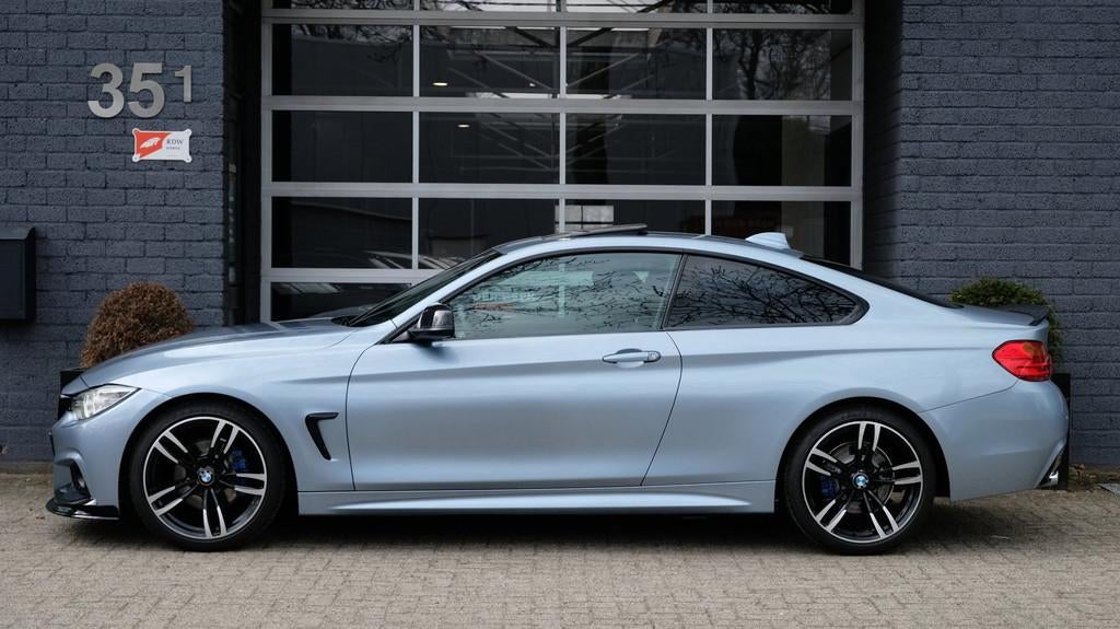 BMW 4-serie Coupé 428i 245PK M-Sport M Performance Schuifda, Automaat, Euro 5, Gebruikt, Zwart