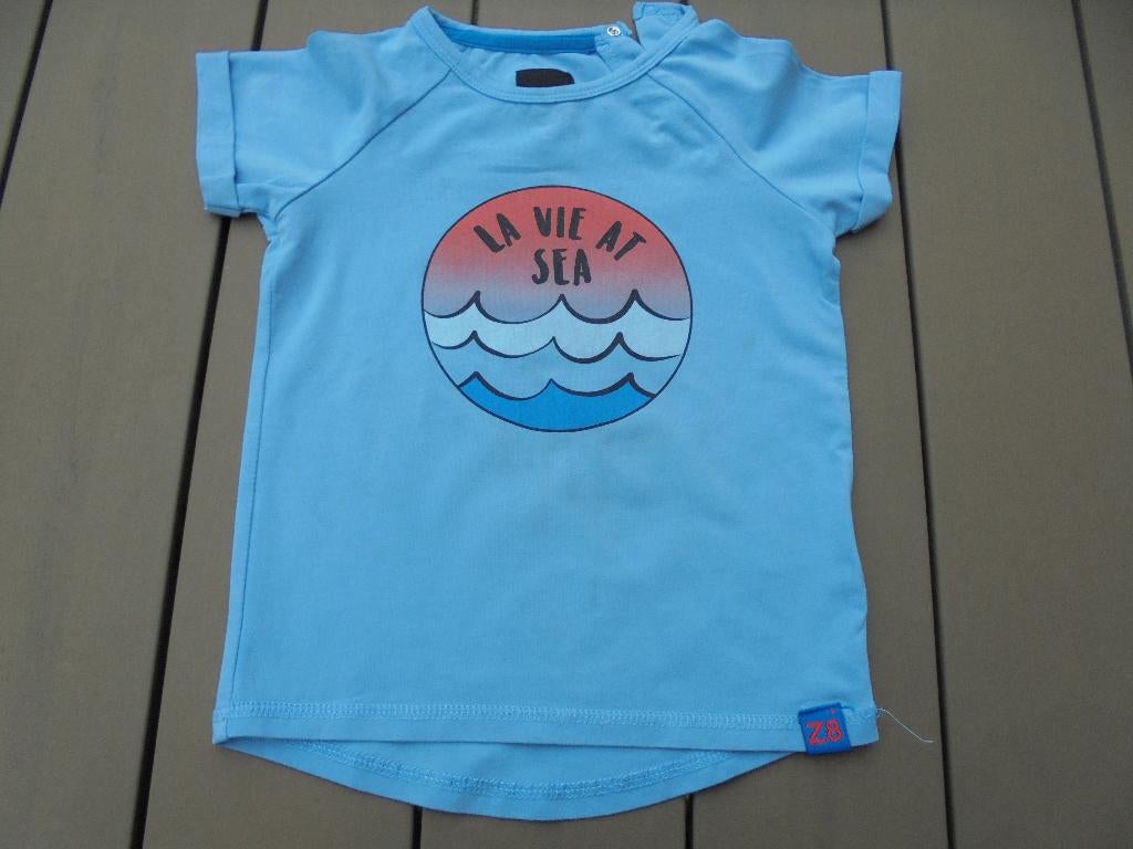 Blauw shirtje Z8, Kinderen en Baby's, Gebruikt, Z8, Ophalen of Verzenden, Jongetje