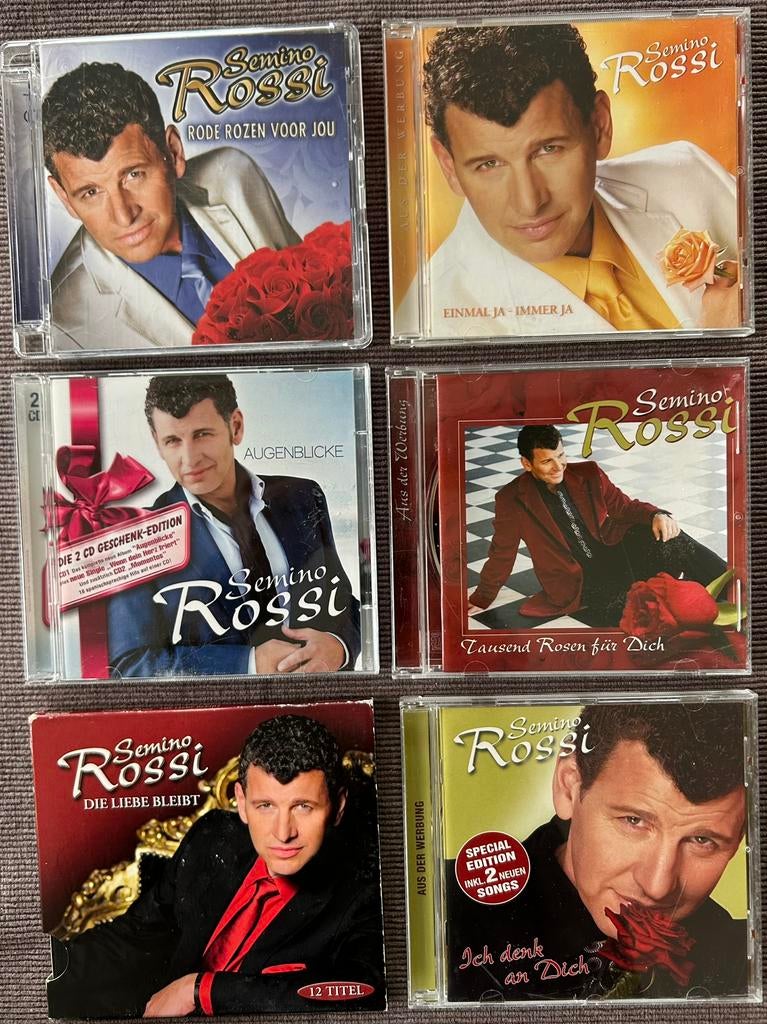 Semino Rossi - 6 cd’s, Ophalen of Verzenden, Zo goed als nieuw