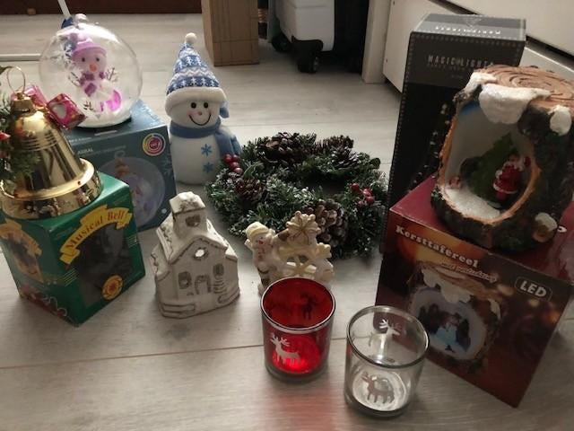 Verschillende kerst spullen van, Ophalen, Zo goed als nieuw