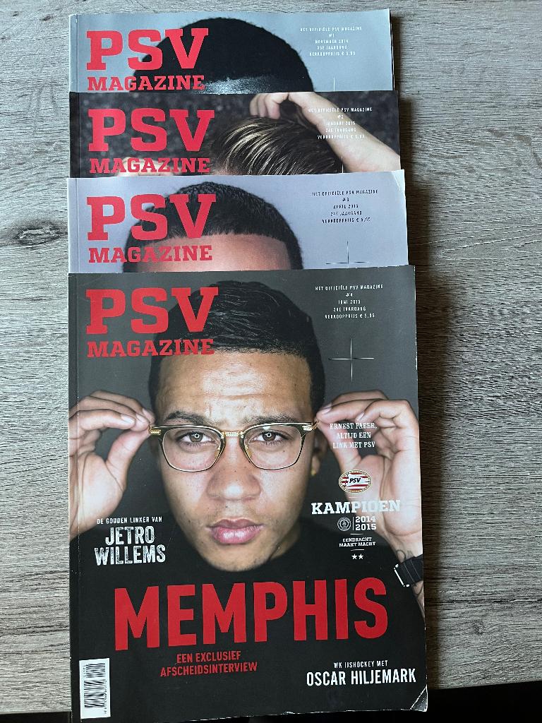 Jaargang 24 PSV Magazine Seizoen 2014 - 2015, Ophalen of Verzenden, Gebruikt, PSV, Boek of Tijdschrift