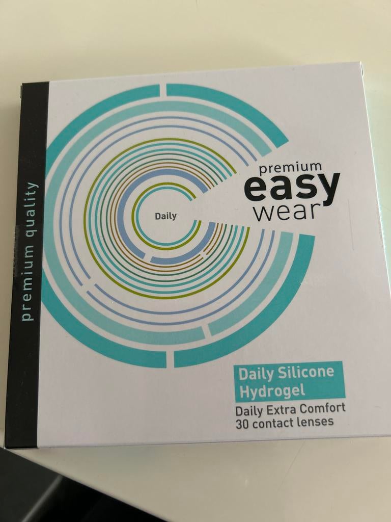 Premium Easy Wear Daily Silicone Hydrogel Lenzen, Sieraden, Tassen en Uiterlijk, Uiterlijk | Gezichtsverzorging, Nieuw, Overige typen