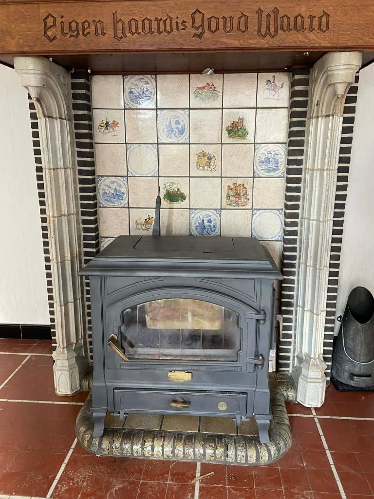 authentieke Kolenkachel, Ophalen, Gebruikt, Overige brandstoffen, Vrijstaand