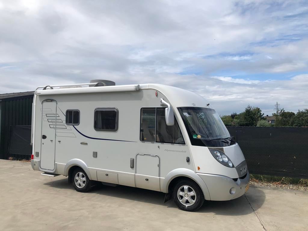 Mooie Hymer B508 130pk Bj 2008 118.000km NAP Hefbed 2x Airco, Caravans en Kamperen, Campers, Integraal, Particulier, Hymer, Tot en met 4
