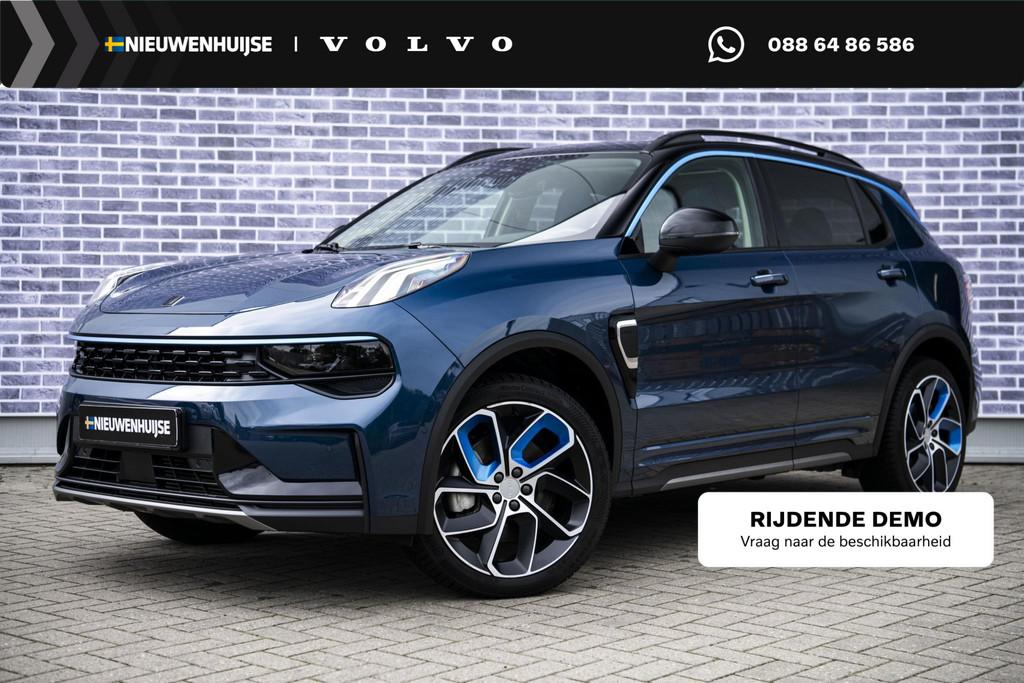 Lynk & Co 01 Plug-in Hybrid | 69 KM Elektrisch Rijden | Pano, 12 maanden, Stof, Blauw, 120 €/maand