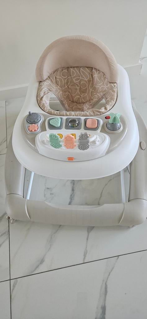 Topmark Jean Loopstoel 2-in-1 Zand kleur, Ophalen