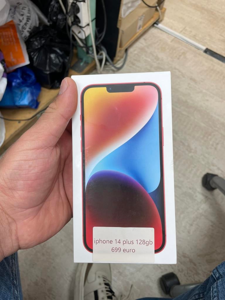 iPhone 14 plus 128GB Rode, Telecommunicatie, Mobiele telefoons | Apple iPhone, 128 GB, IPhone 14 Plus, Nieuw, Ophalen of Verzenden