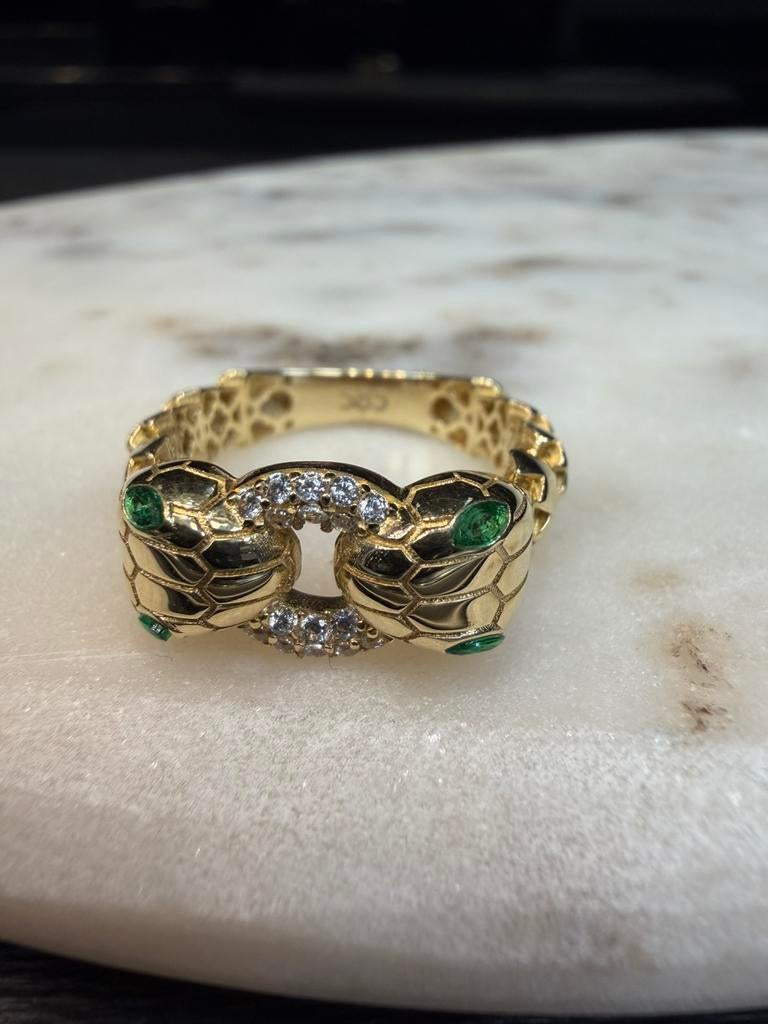 14k klavertje vier set, Sieraden, Tassen en Uiterlijk, Nieuw, Ophalen of Verzenden, 17 tot 18, Dame