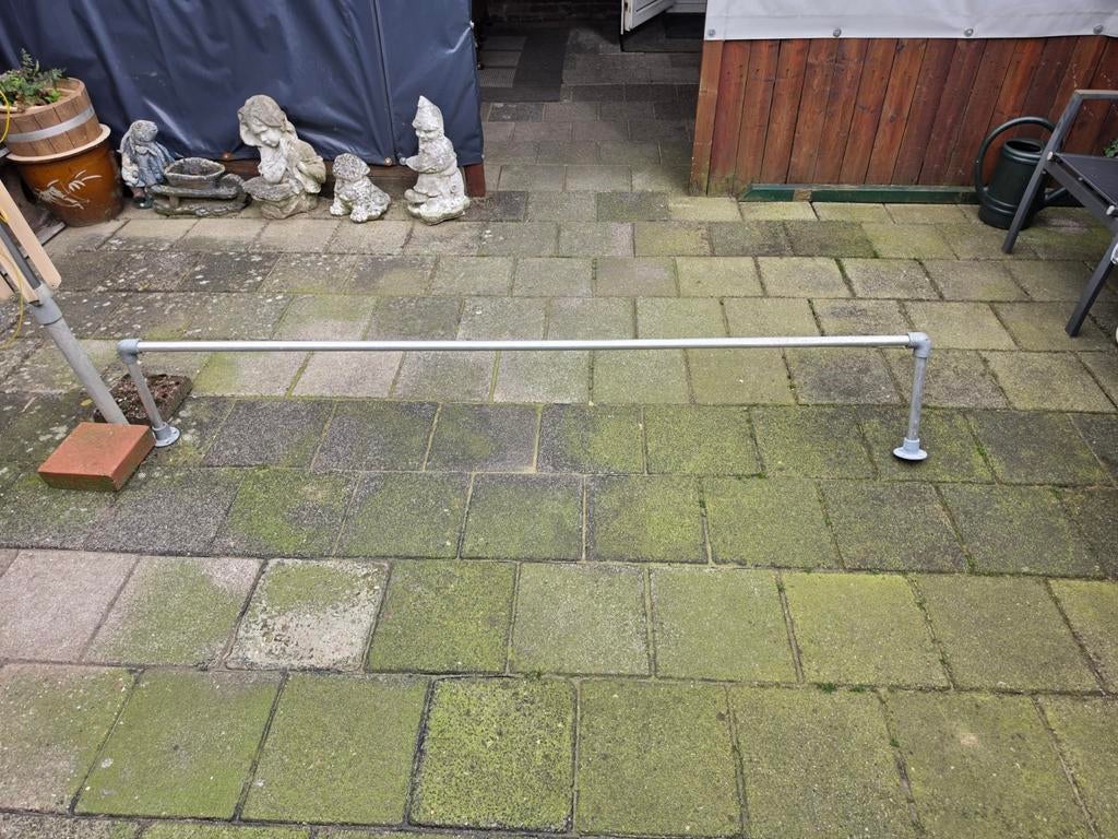 1 aluminium luifel frame compleet zie foto,s., Doe-het-zelf en Verbouw, Steigers, Ophalen, Overige typen, 5 meter of hoger